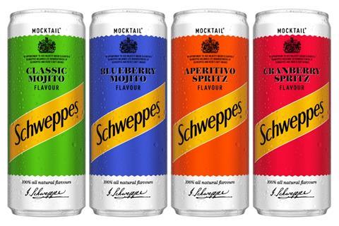 Schweppes Mocktail Range