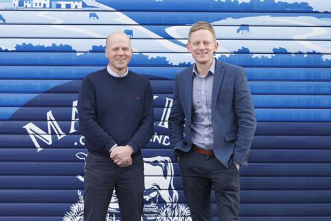 L-R Mac Mackie and Stuart Common